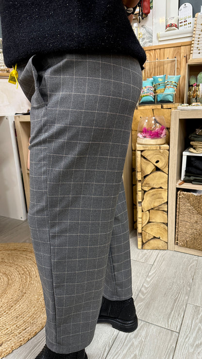 🧵 Pantalon Haila à Carreaux– Banditas from Marseille