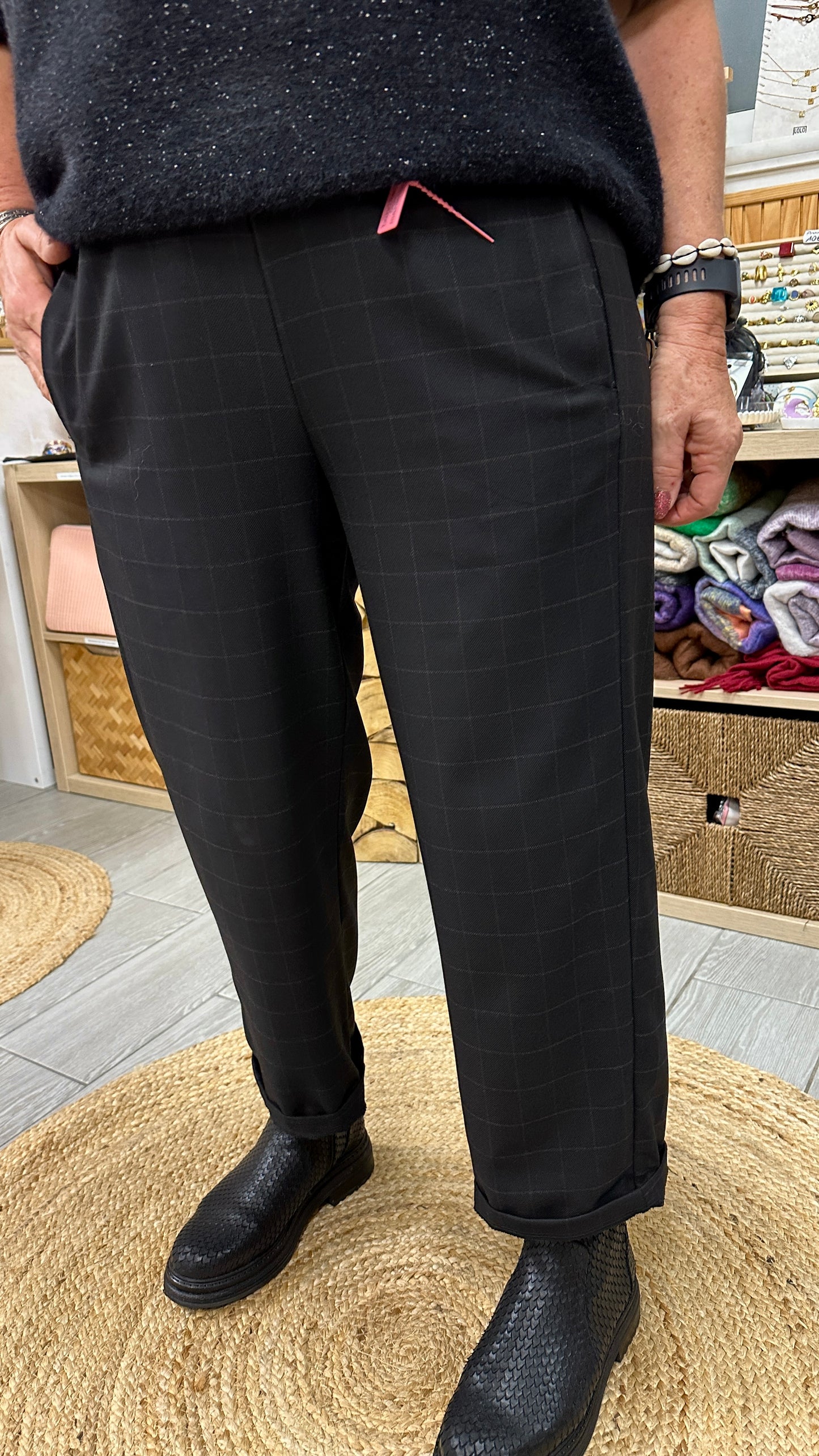 🧵 Pantalon Haila à Carreaux– Banditas from Marseille