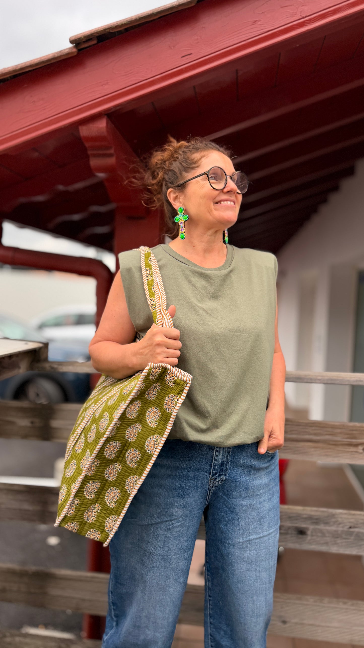✨Teeshirt  Camille – Épaulettes Bouffantes
