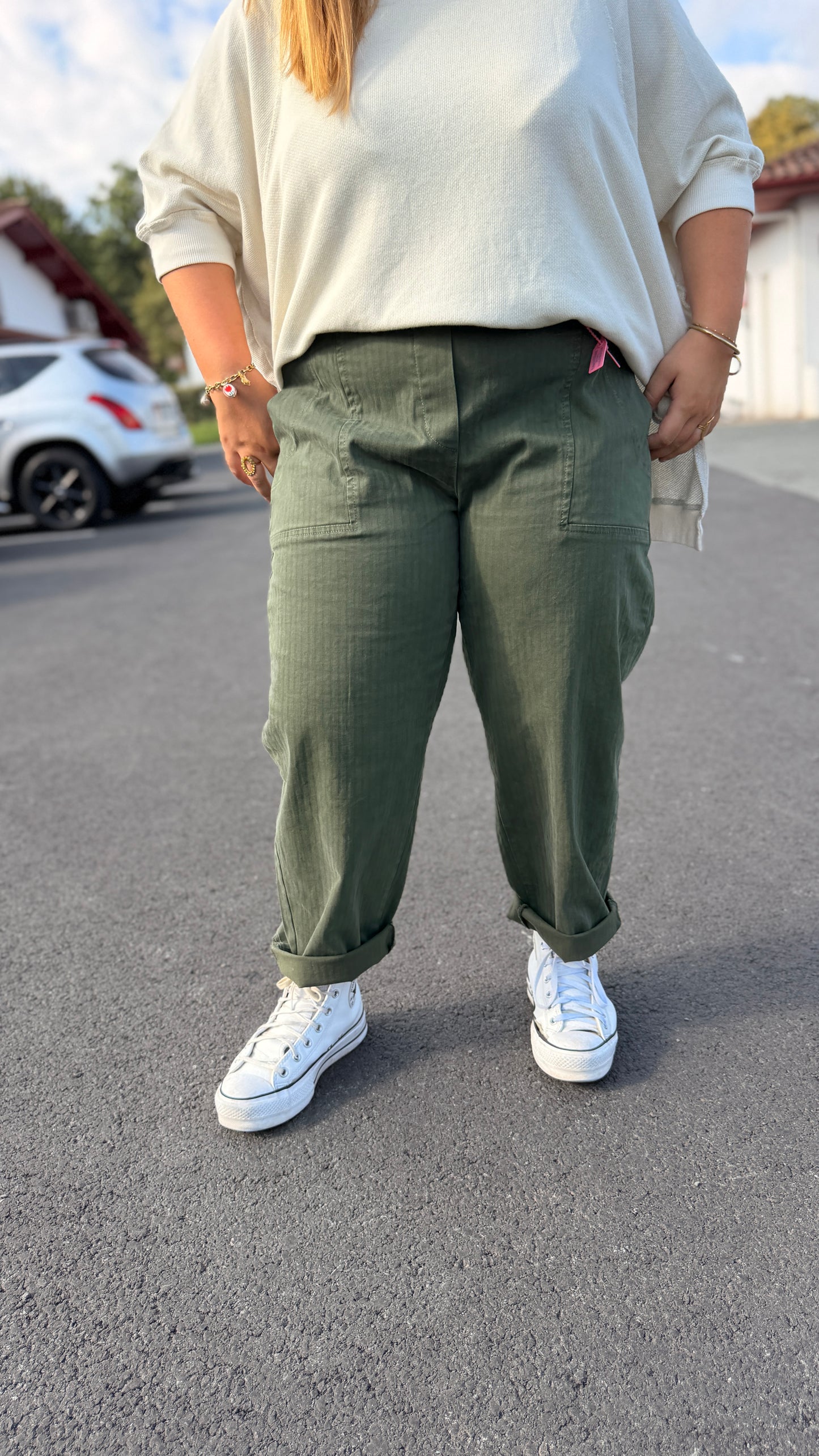 Pantalon Tanaro Kaki - Banditas from Marseille