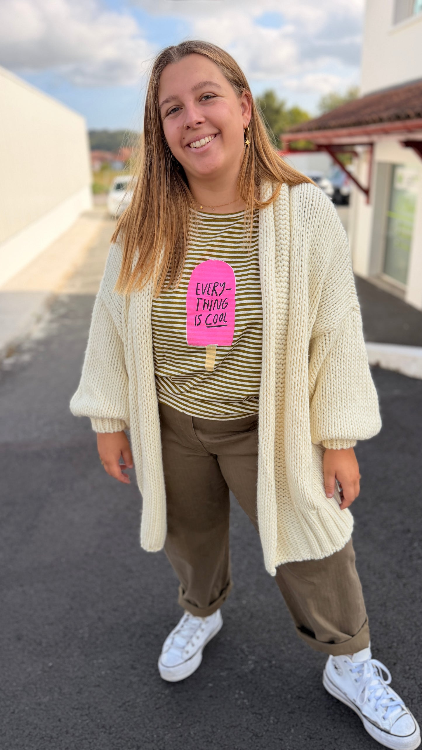 Gilet Rita Ecru - Banditas from Marseille