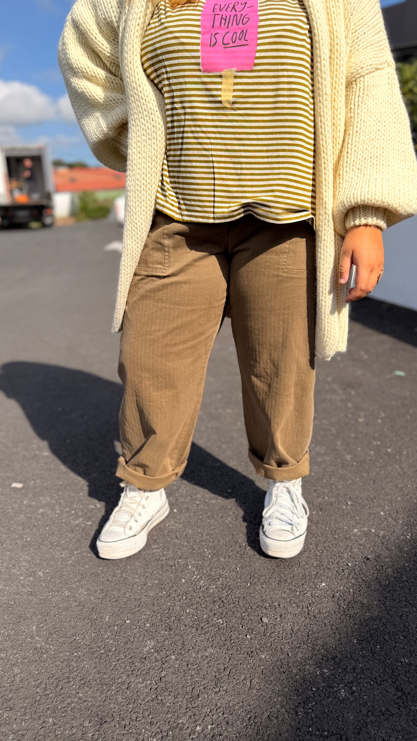 Pantalon Tanaro Taupe - Banditas from Marseille