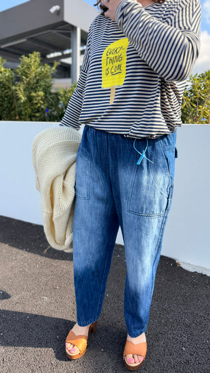 💙 Jean Vader bleu Banditas – Esprit casual délavé