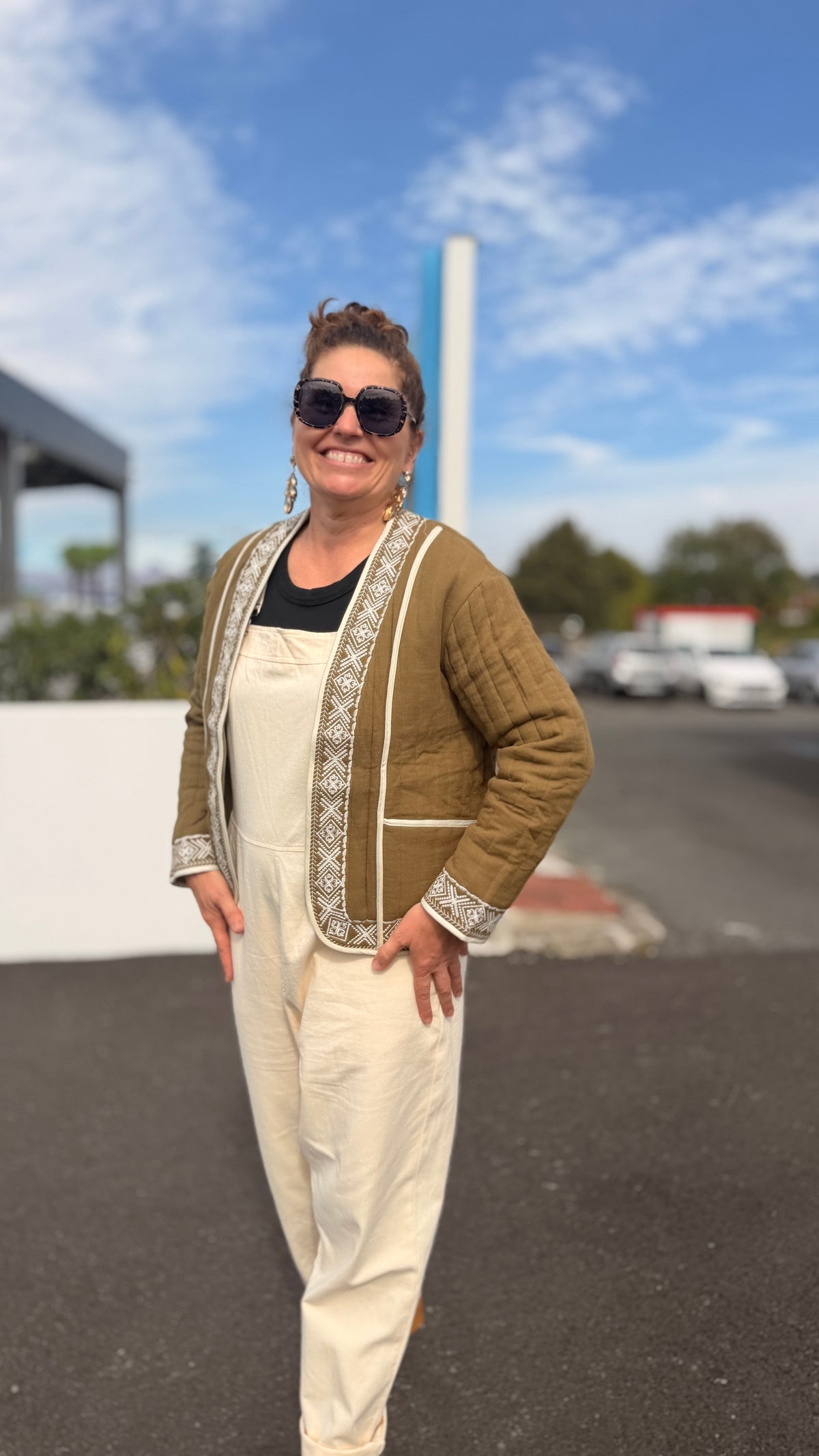 🍃Veste Vaia – Matelassée vert olive