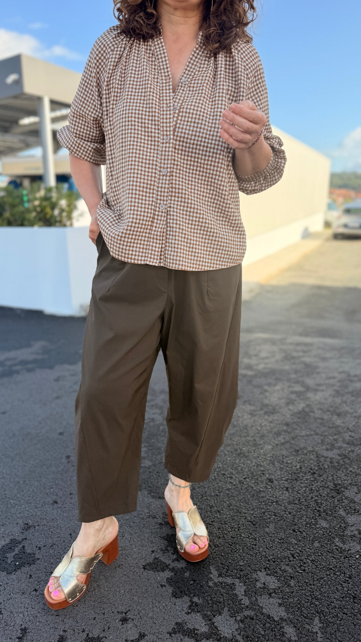 ✨Pantalon Barel Lola – Coloré