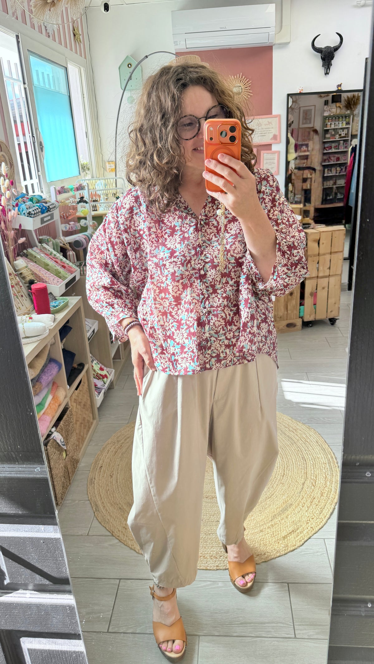 ✨Pantalon Barel Lola – Coloré