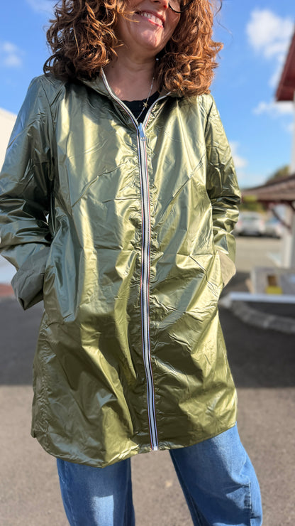 💦Imperméable Coline – Long Kaki