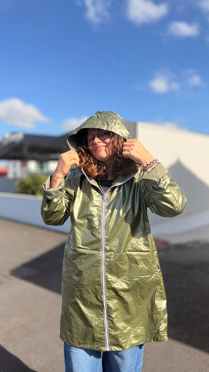 💦Imperméable Coline – Long Kaki