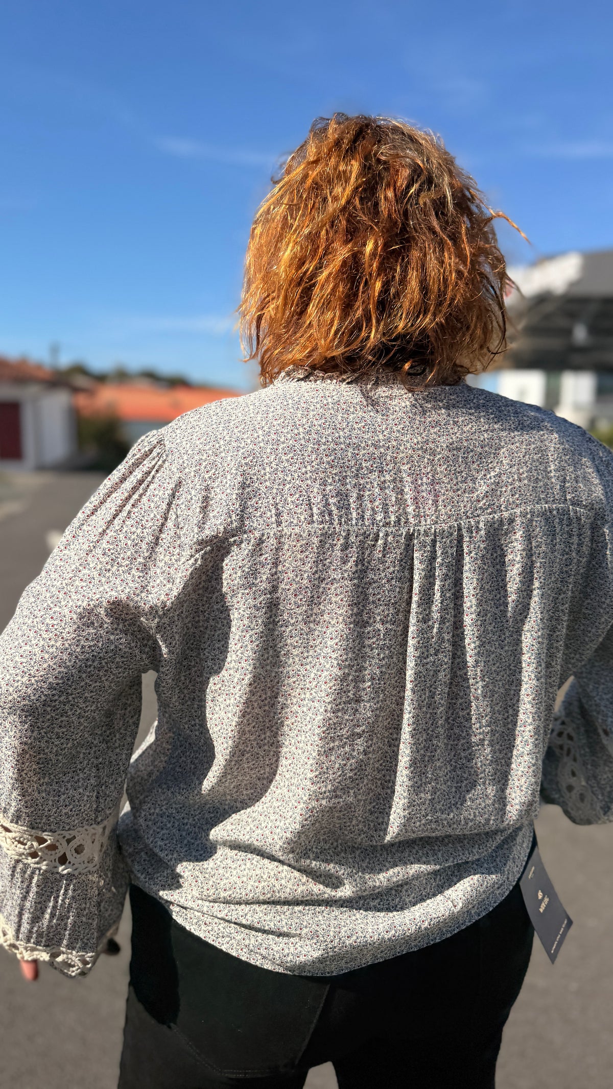 🌸Chemise Andréa – Liberty grande taille en viscose