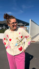 ✨Gilet Nantza – Brodé coloré en laine