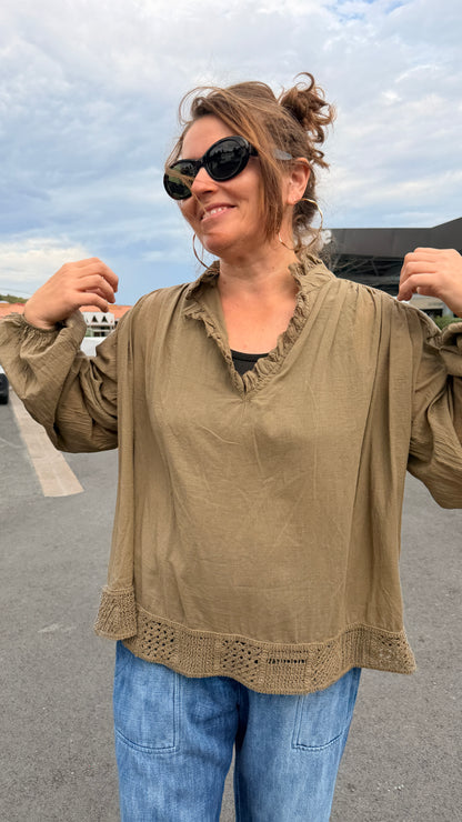 ✨ Blouse Casale en coton – Banditas from Marseille