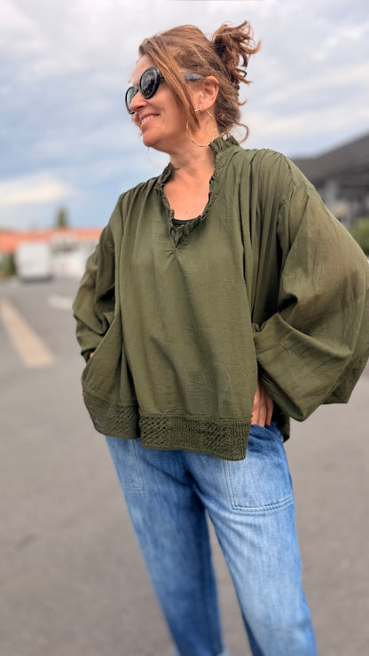 ✨ Blouse Casale en coton – Banditas from Marseille