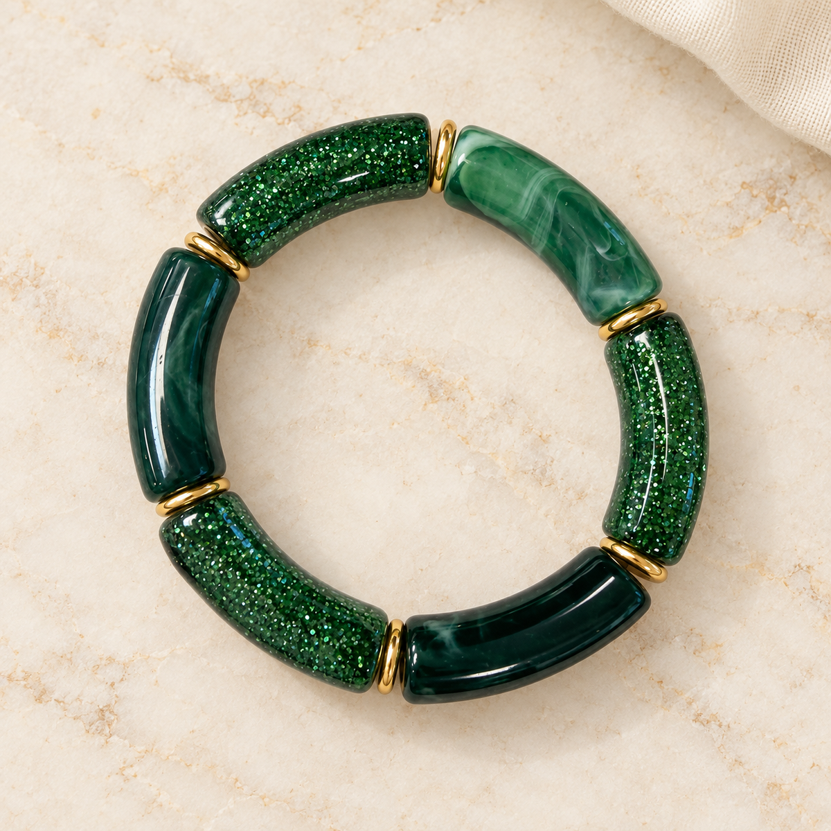 ✨Bracelet résine coloré femme – Uni ou léopard