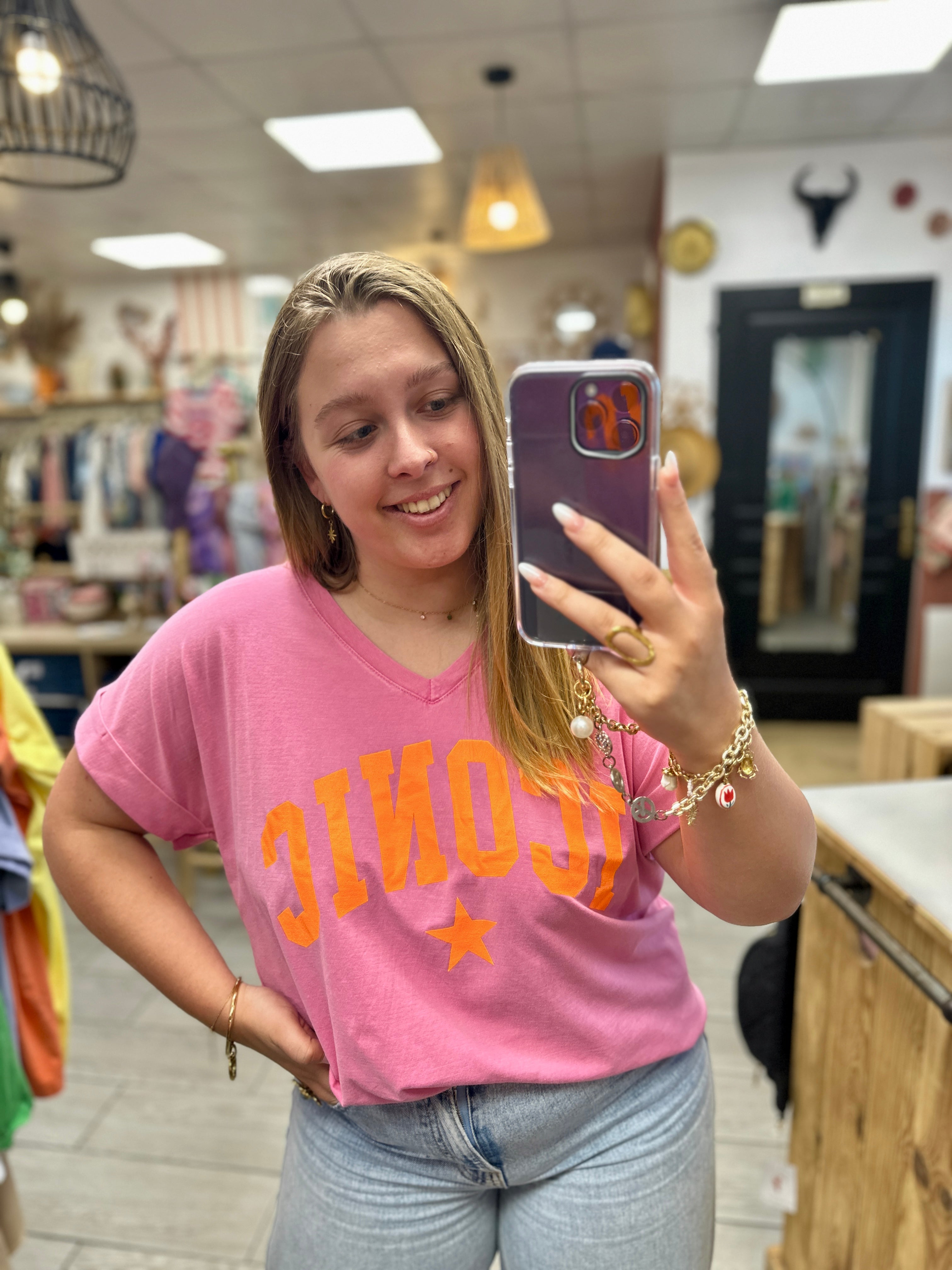 ⭐ Tee-shirt Iconic oversize – Esprit cool & solaire