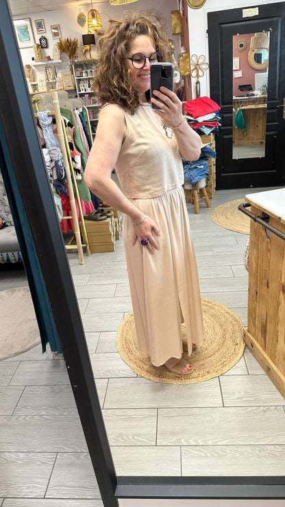 🤍 Ensemble Léonie beige – Élégance naturelle