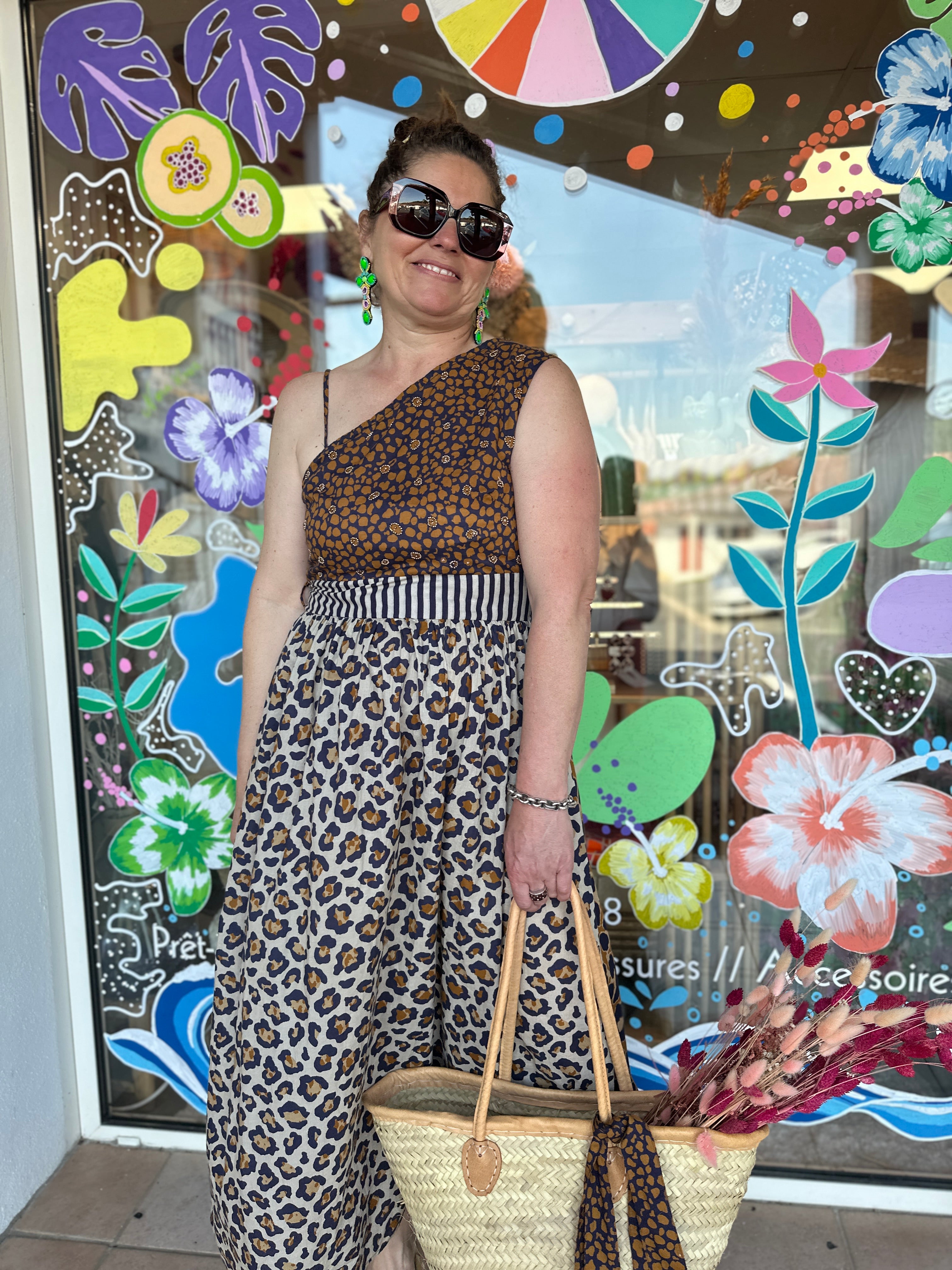 🐆 Robe Savana léopard – Audacieuse & ultra tendance