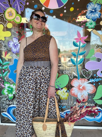 🐆 Robe Savana léopard – Audacieuse & ultra tendance
