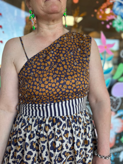 🐆 Robe Savana léopard – Audacieuse & ultra tendance