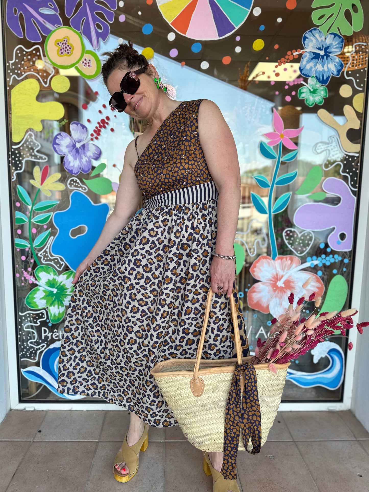 🐆 Robe Savana léopard – Audacieuse & ultra tendance