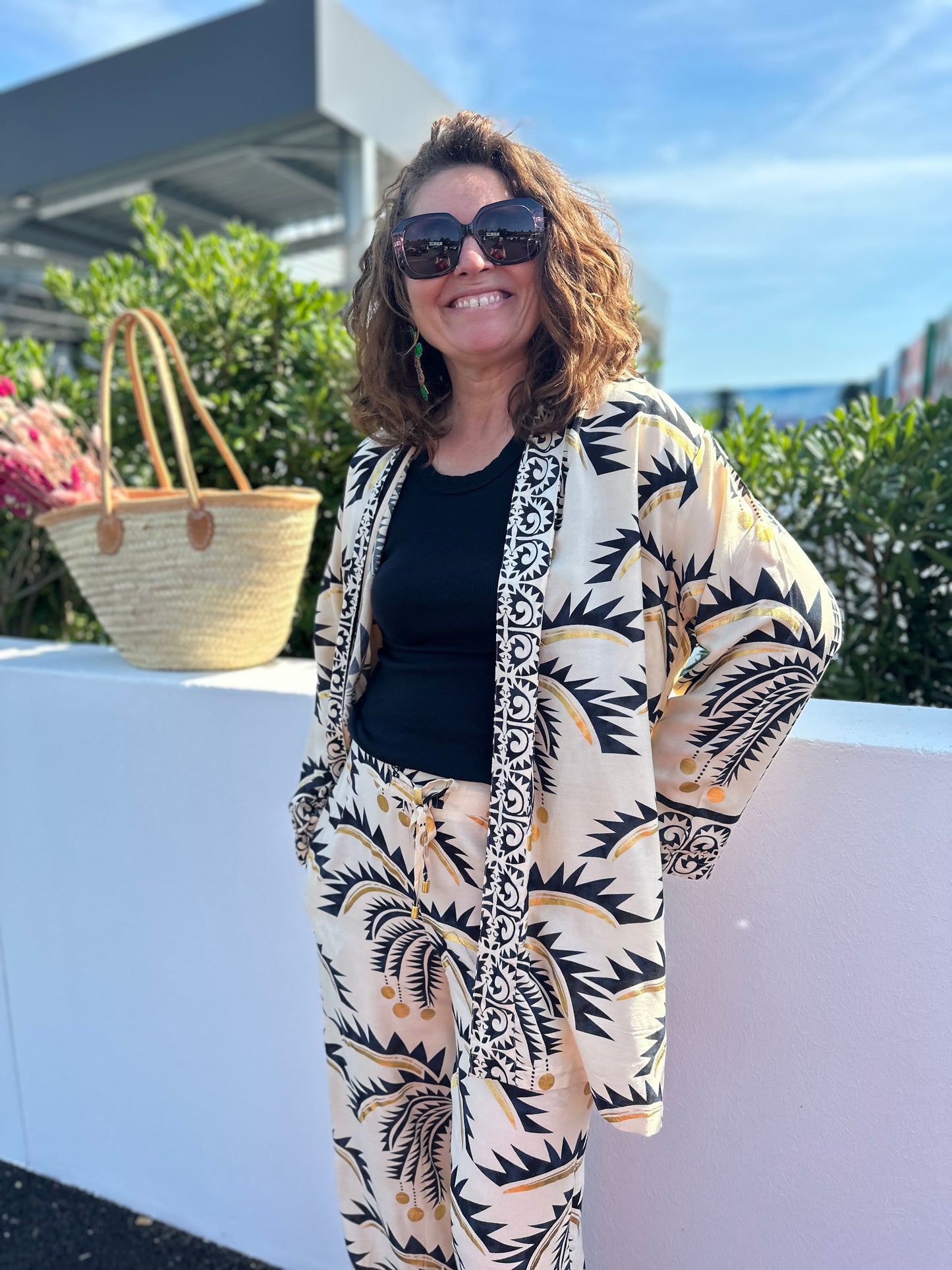 🪷Kimono Laida Léger Taille Unique – 100% Rayonne