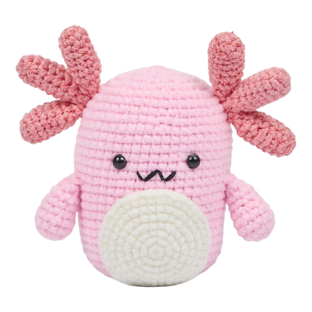 Peluche au crochet Axel rose faite main avec kit DIY - Abana 64310