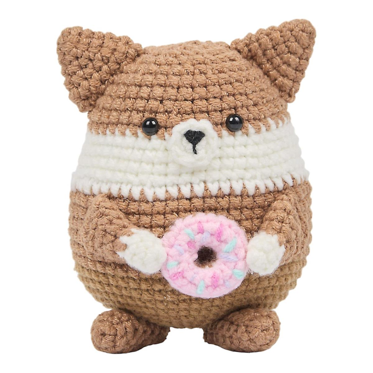 Peluche au crochet Murphy le chat donut à réaliser - Abana 64250