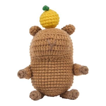 Tigri, le paresseux au citron en crochet – kit créatif amusant - Abana 64220