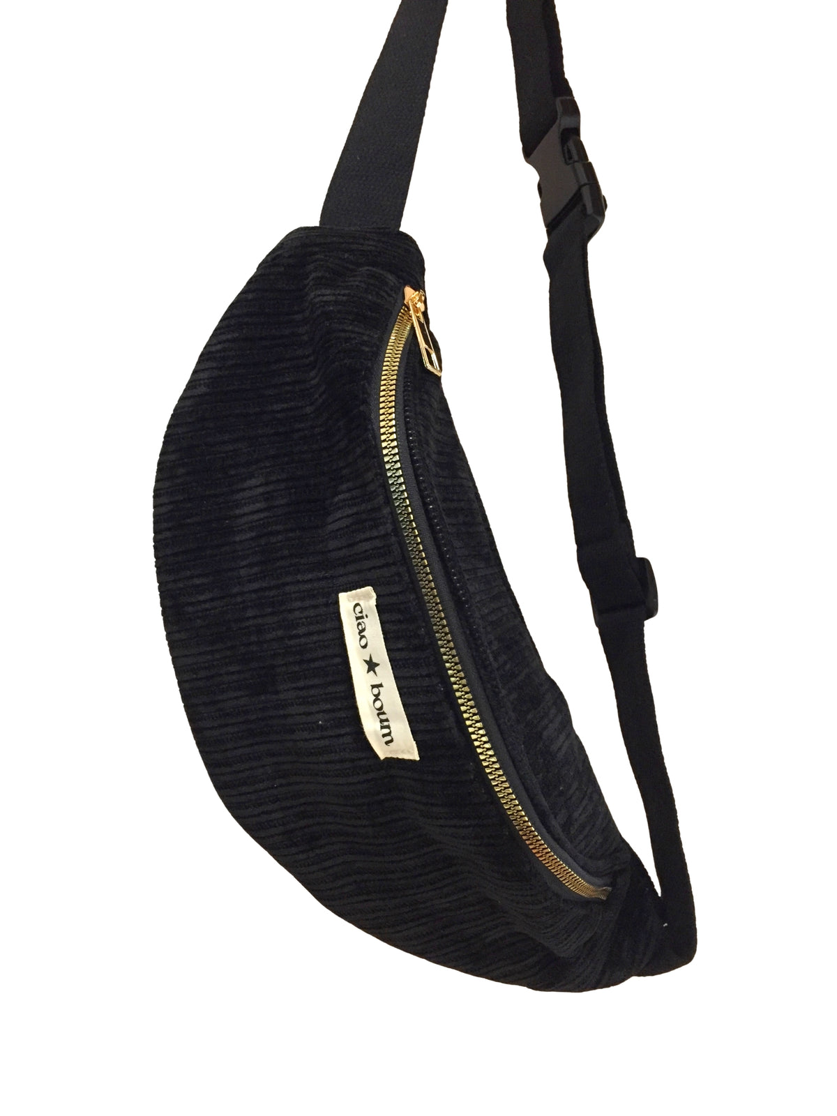 👜Sac banane Nadège - Velours taille M