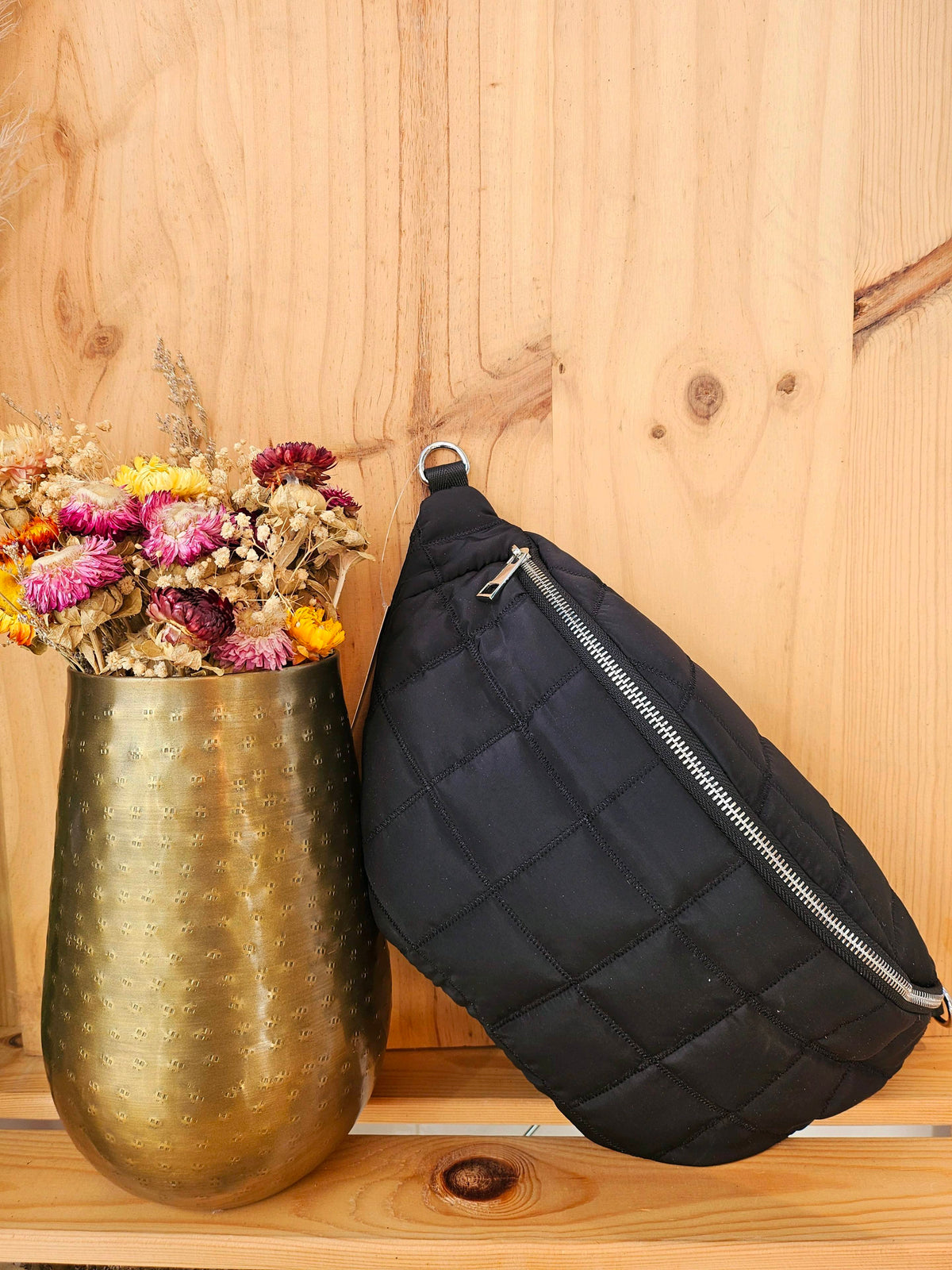 👜Sac banane - Tissu avec bandoulière & poche intérieure