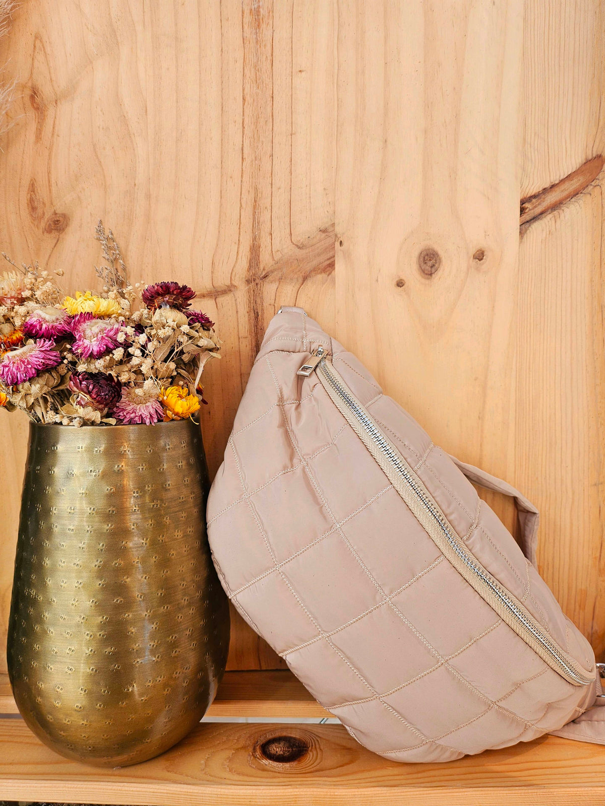 👜Sac banane - Tissu avec bandoulière & poche intérieure