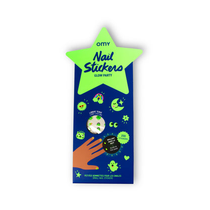 ✨ Gommettes ongles fluorescent - Omy
