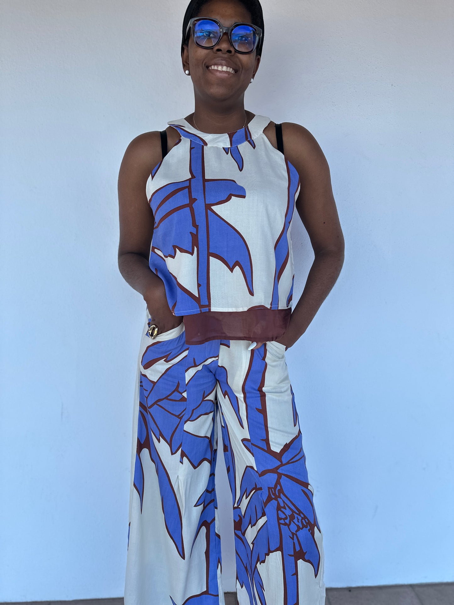 pantalon et top leger et fluide ensemble adoré paris toulouse