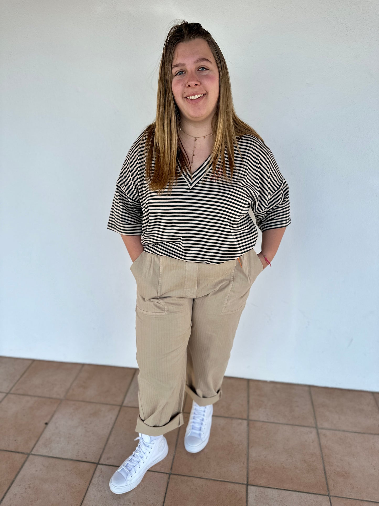 pantalon casual beige banditas toulouse