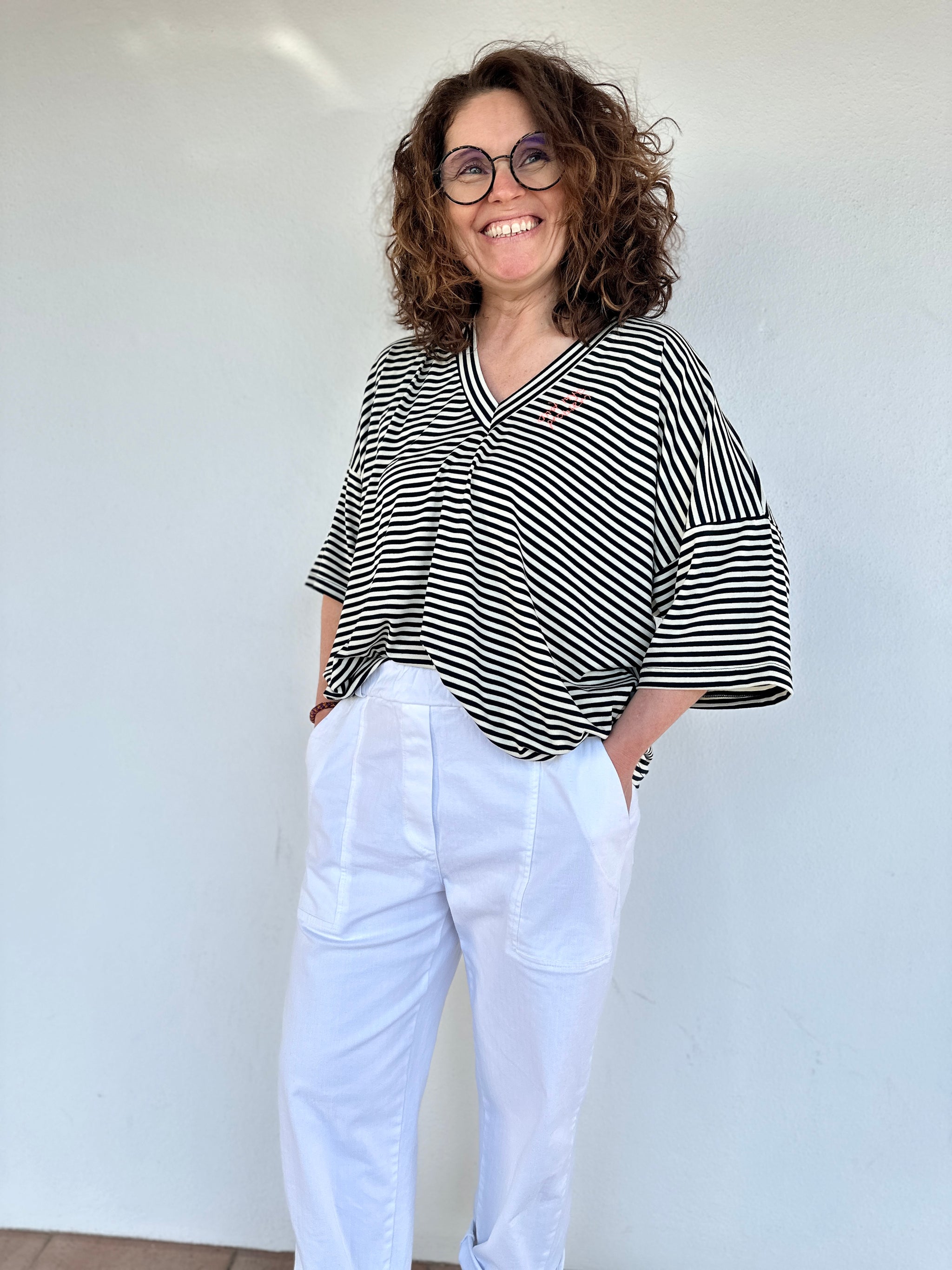 pantalon blanc tanaro banditas from marseillechic decontracte mode femme brive