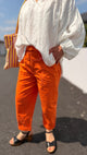 pantalon valkyrie orange style vader marque francaise banditas from marseille mode femme montpellier avignon nimes