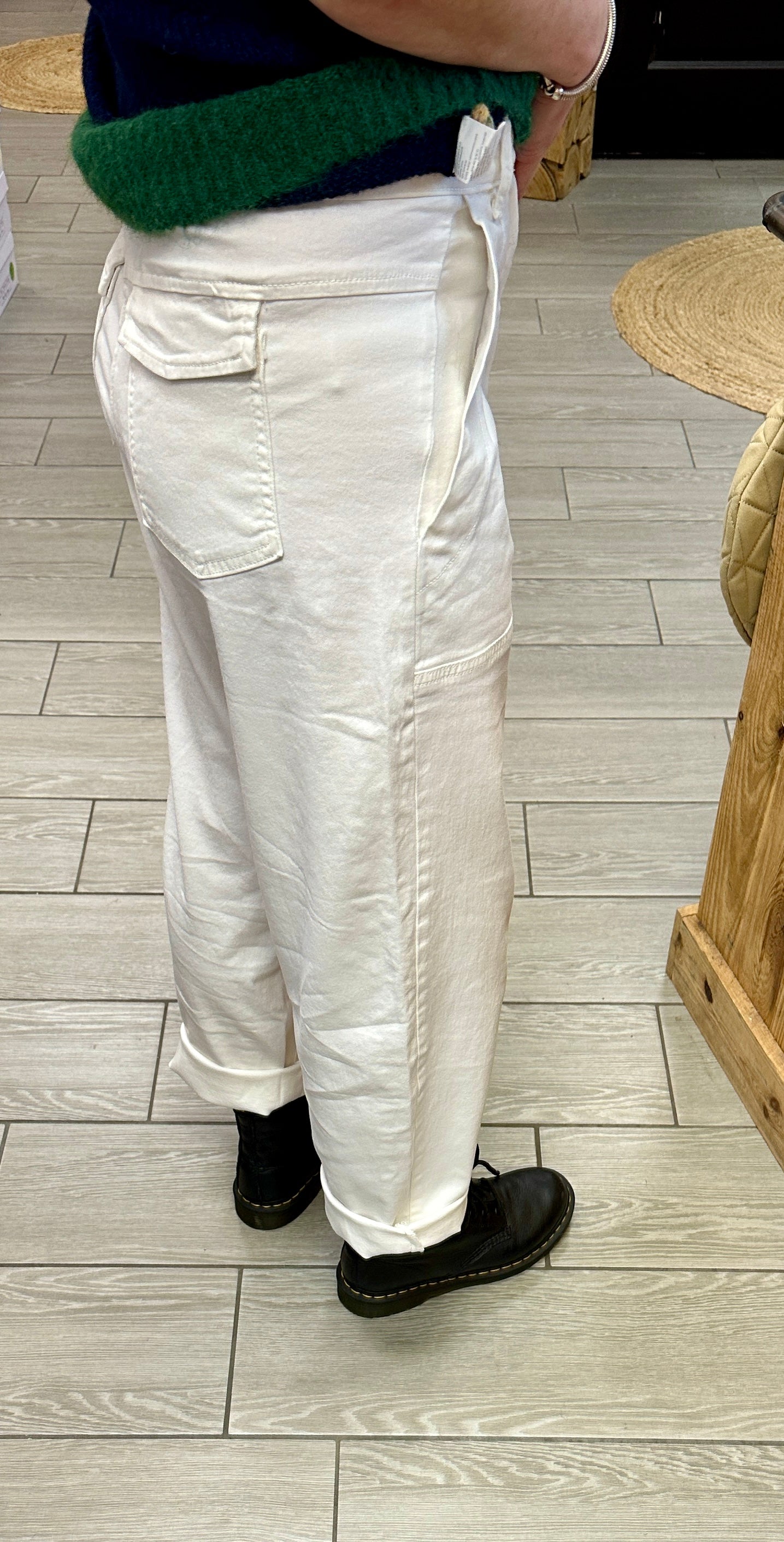 pantalon ecru coton johanna paris Montauban