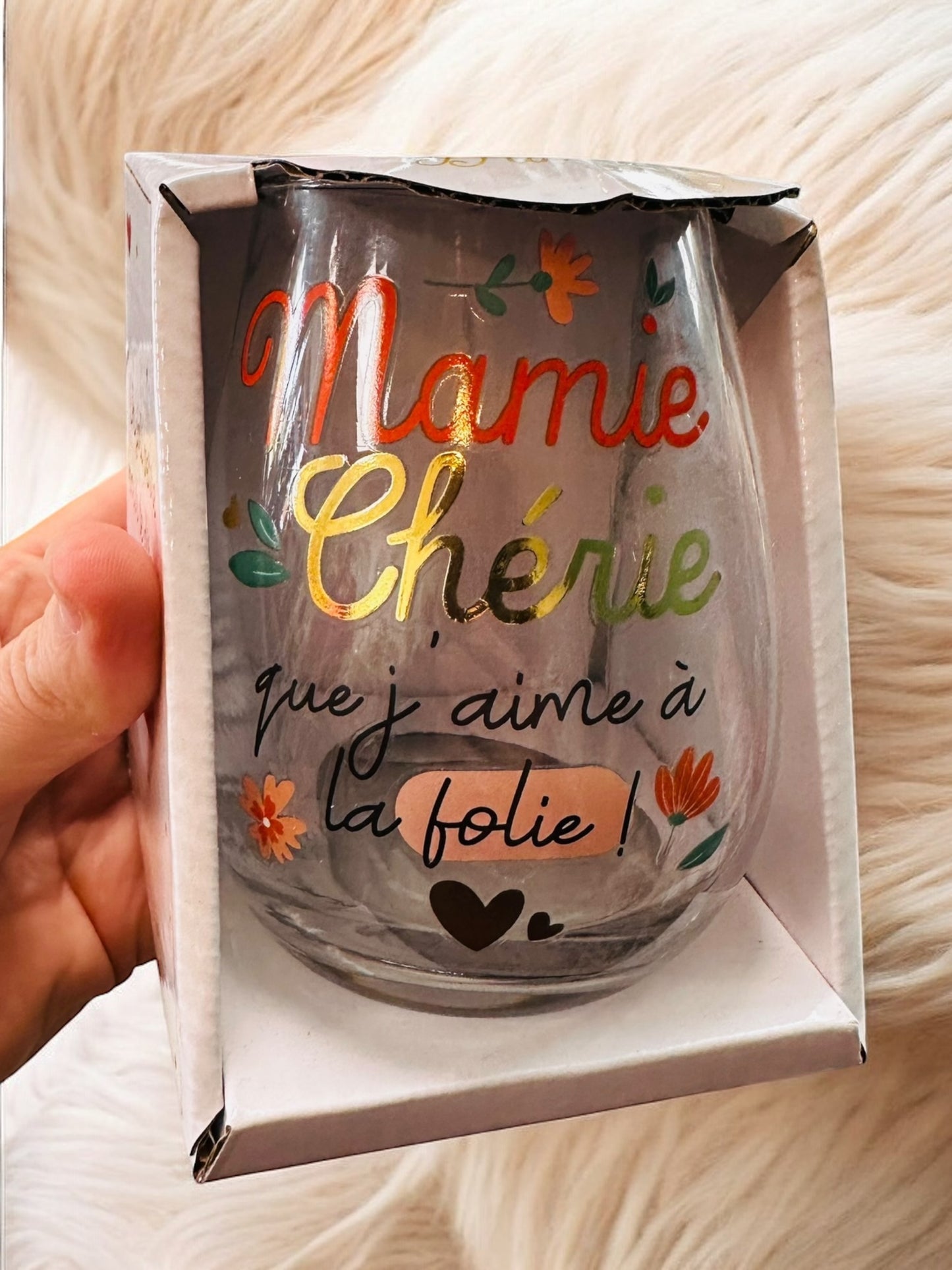 Verres à messages