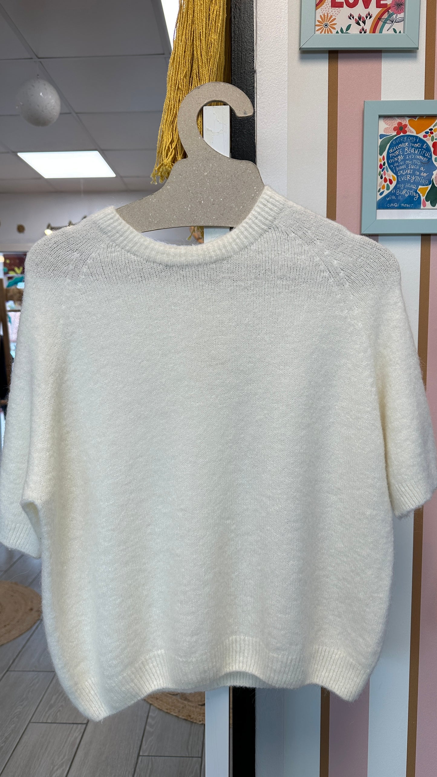 pull vert doux majolica reims