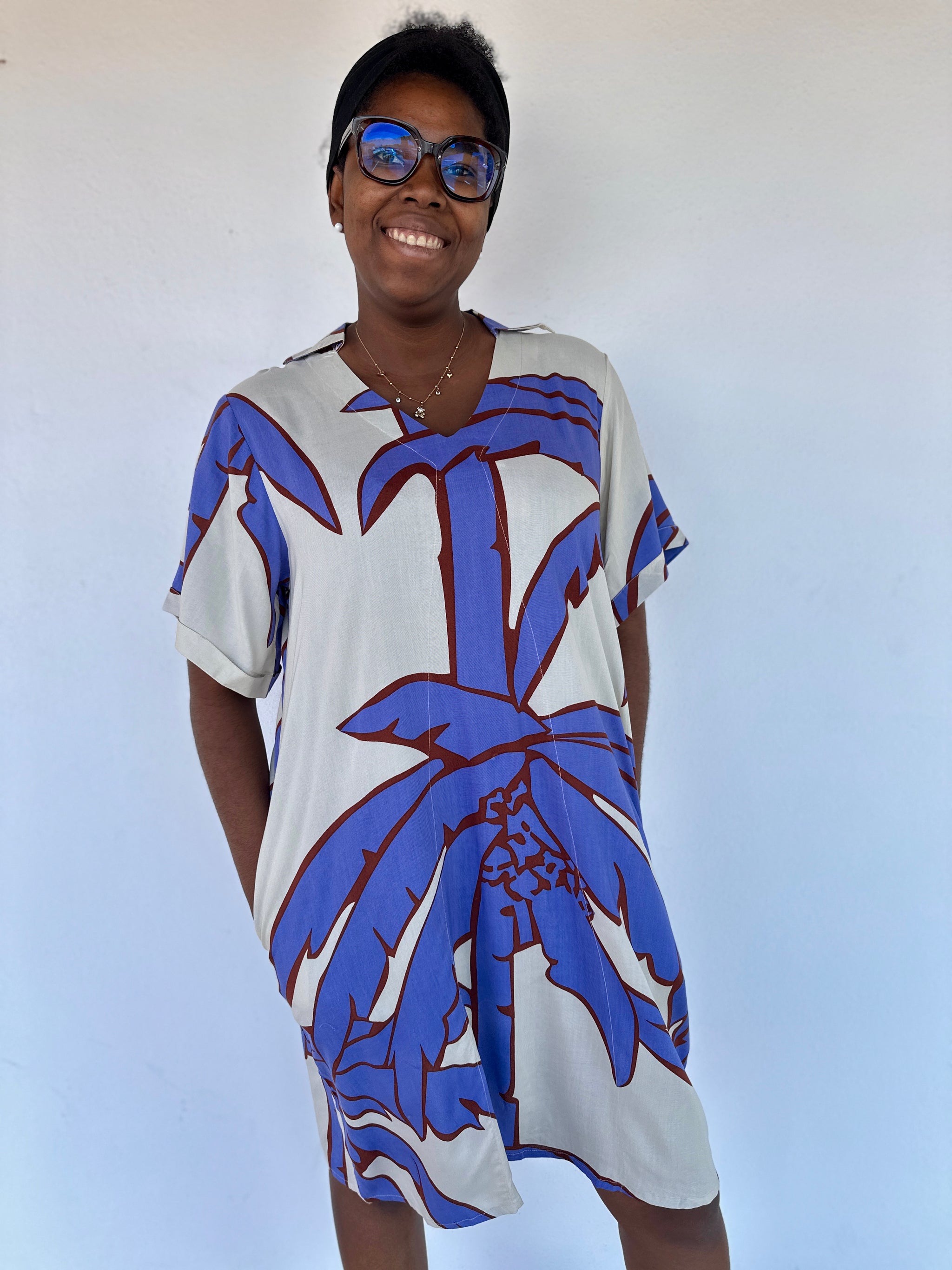 robe mi longue kurta droite et large avec poches adore paris tours