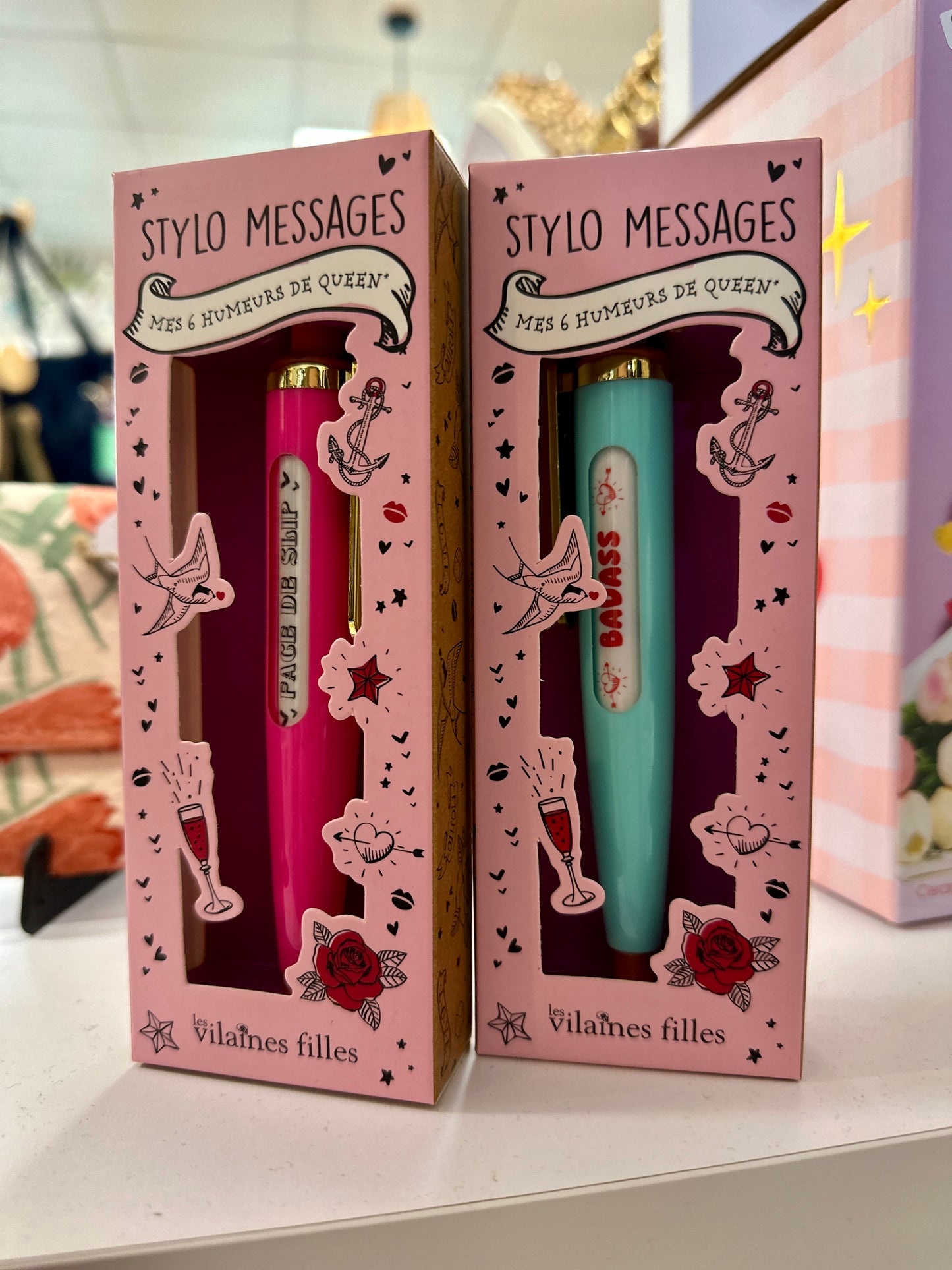 Stylo à messages  messages décalés et drôles - Abana 64250