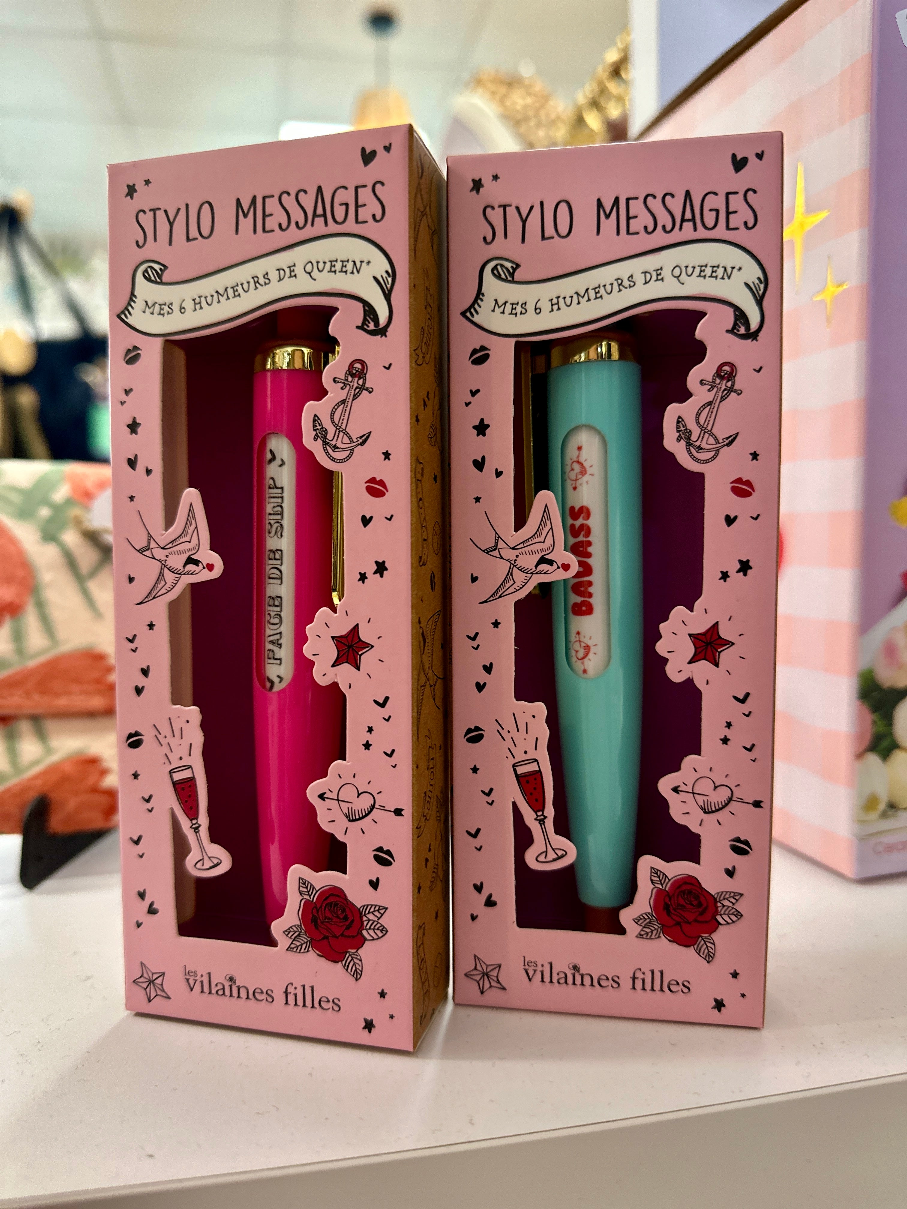 Stylo à messages  messages décalés et drôles - Abana 64250