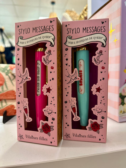 Stylo à messages  messages décalés et drôles - Abana 64250