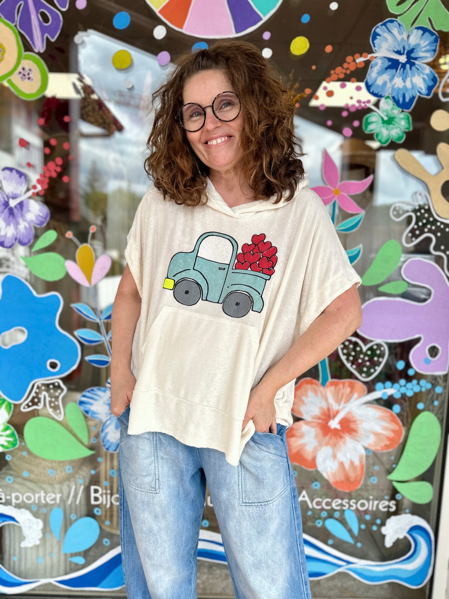 sweat capuche femme éponge été tendance france guidel