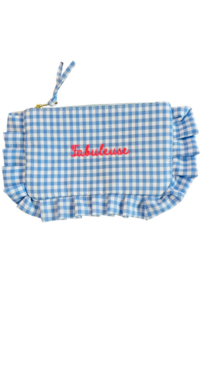 trousse maquillage vichy bleu tendance femme agen