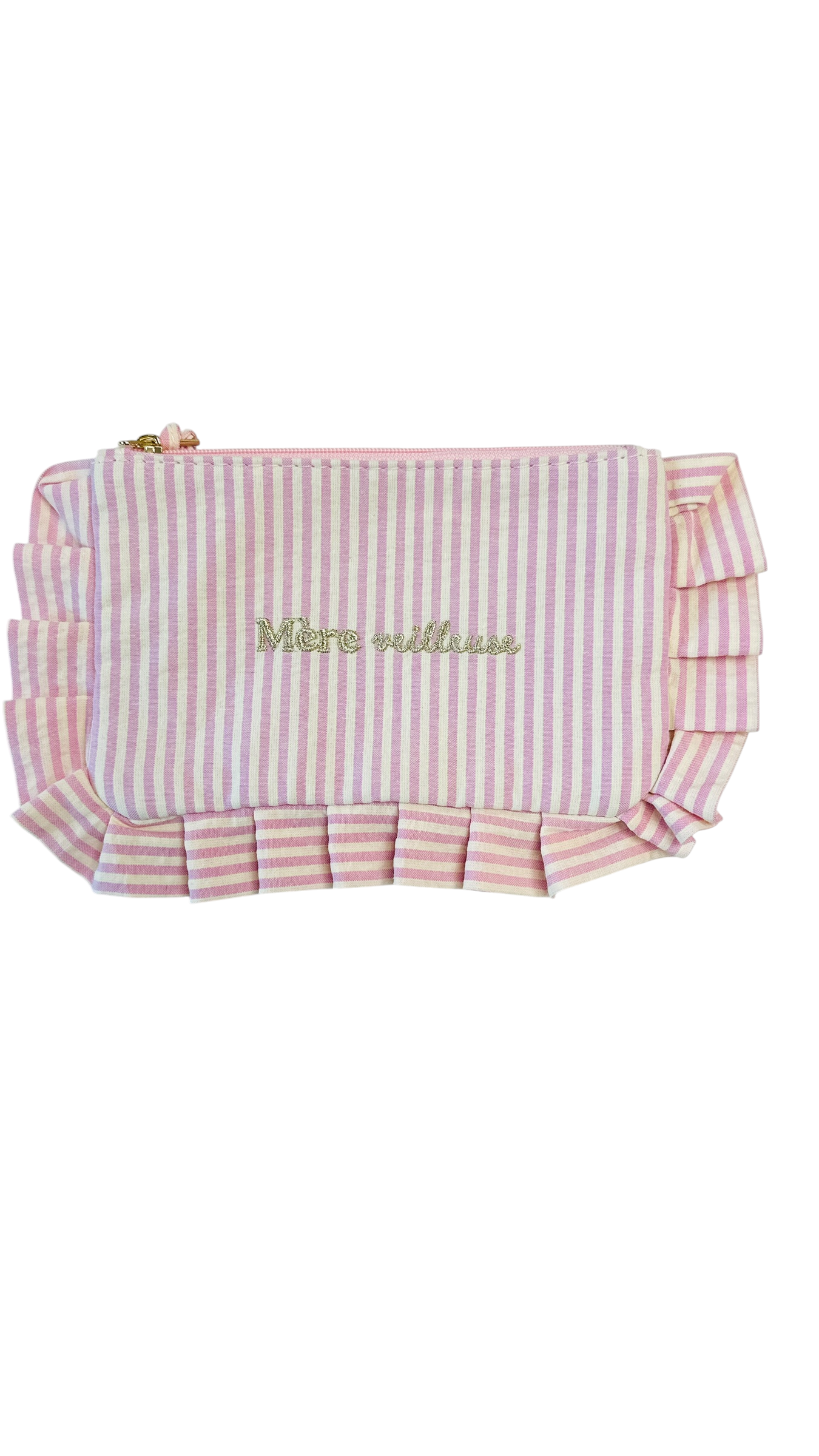 trousse rayée volants cadeau fête des mères toulouse