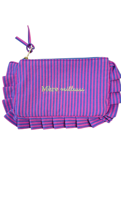 trousse maquillage maman broderie femme cadeau bassin arcachon