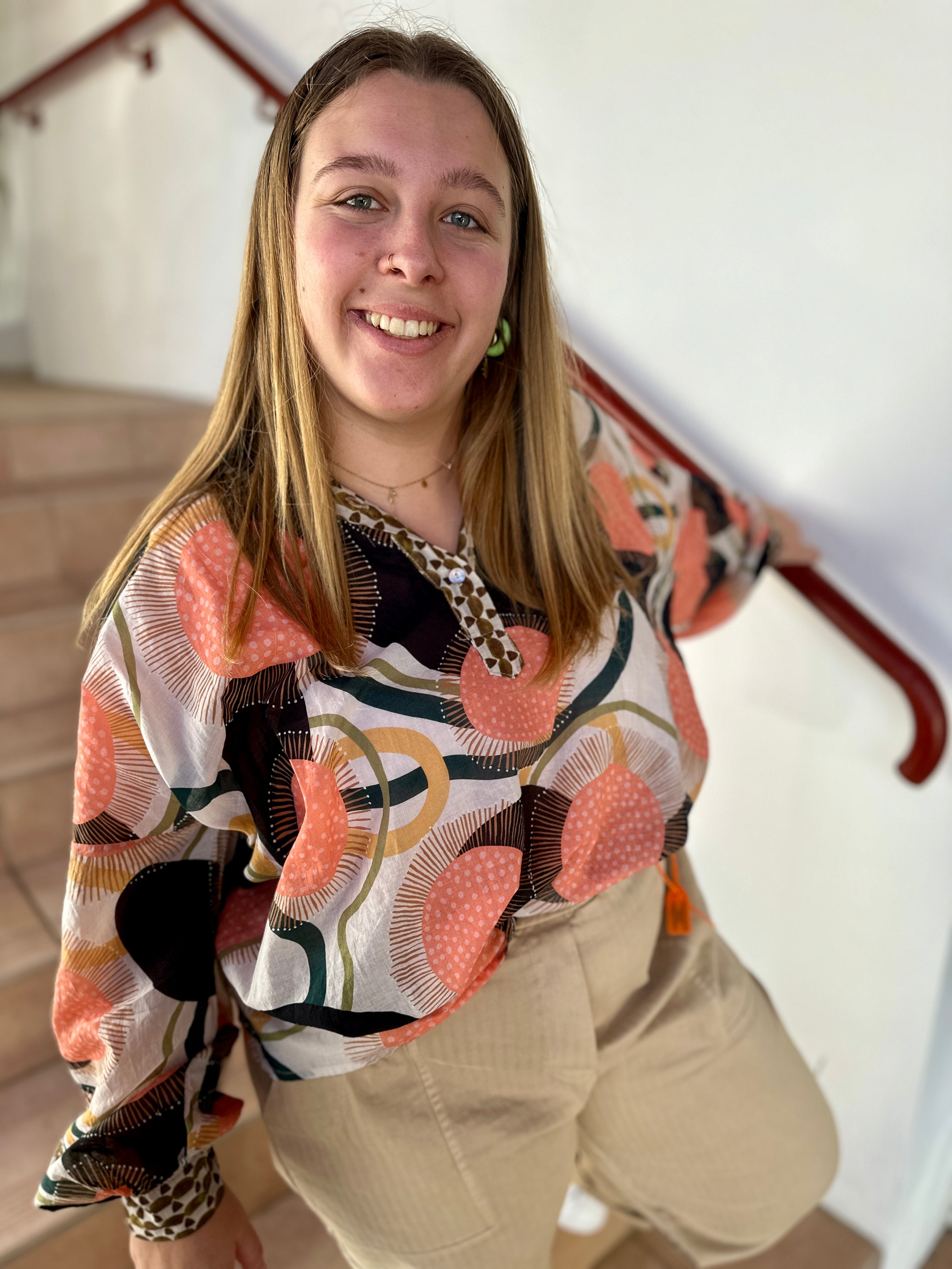 tunique cerezo banditas from marseille imprime graphique femme biscarrosse