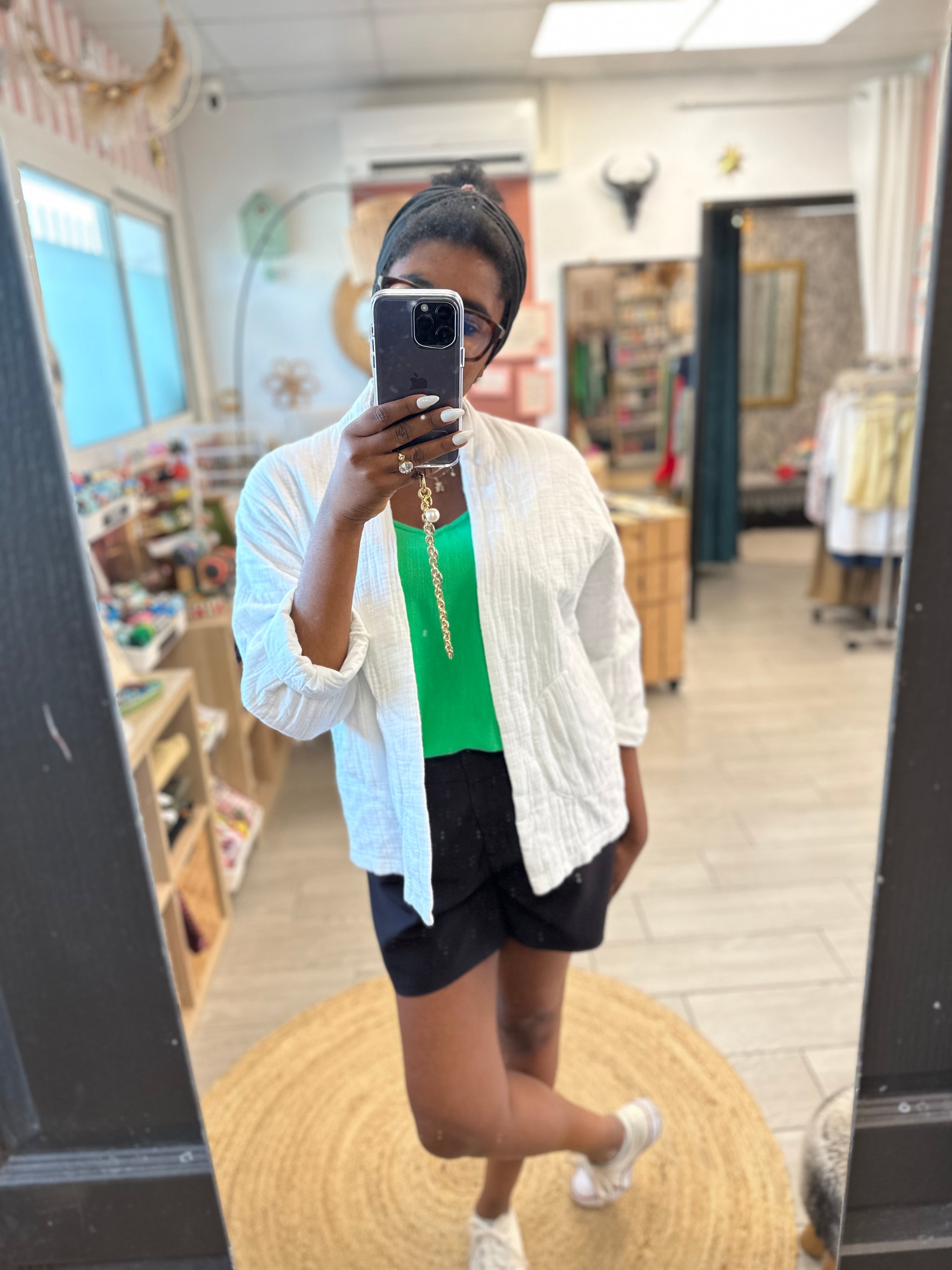 look complet avec veste blanche gaze de coton in paril 1986 lyon perpignan