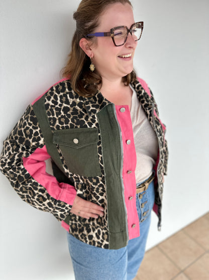 Veste Roxanne coupe oversize mi-saison look tendance femme – Abana Ustaritz 64250