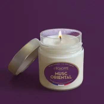 🌲 Bougie parfumée – L’Échoppe Buissonnière